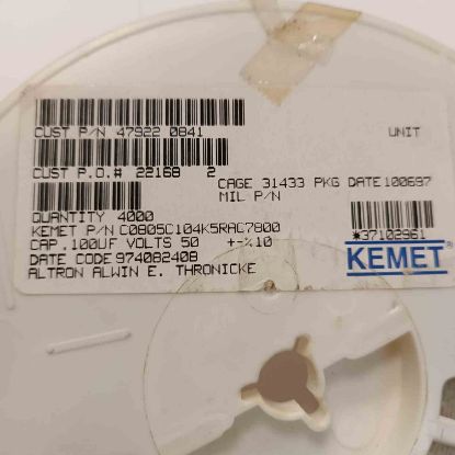 Picture of c0805c104k5rac7800-001uf-50v-805-capacitor